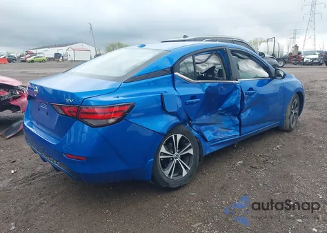 2022 Nissan Sentra Sv Xtronic Cvt из США, поврежденный, VIN 3N1AB8CV1NY314762